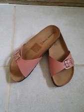 Lovely leather Free Time ladies mules sandals size uk 5 eu 38