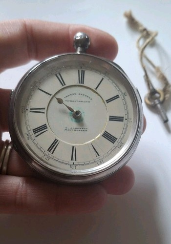 Sterling silver pocket - pocket, watch