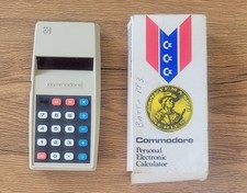 Commodore 796M Vintage Electronic Calculator With Original Box