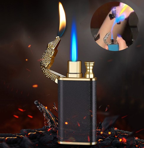 Creative blue flame lighter - flame,