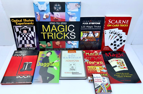 Magician magic tricks book - magician,