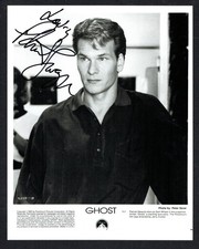 Patrick Swayze signed autograph auto 1990 GHOST 8x10 Photo w/ JSA Full Letter