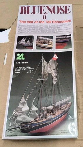 Bluenose 75 artesania - ii, 1:75