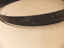 198" (5029mm - 16'6") x 1 1/4"  Carbon Flex x 4R (TPI) Industrial bandsaw blade