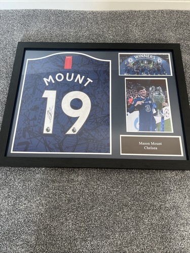 Mason mount signed chelsea - signed,