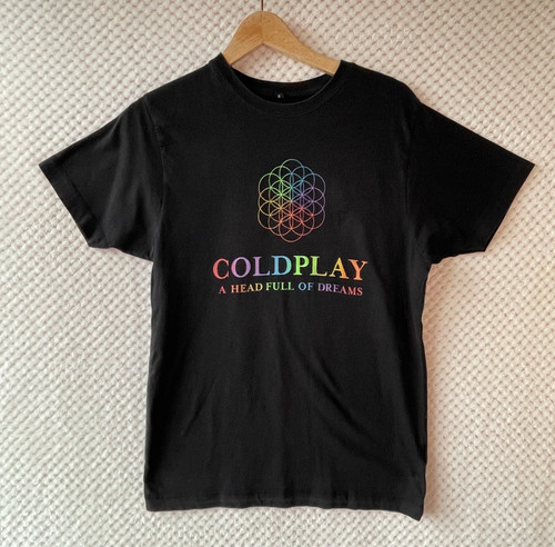 Coldplay tour shirt mens - coldplay,