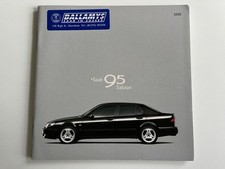 SAAB 95 9-5 2.0t 2.3t 3.0t V6 SE Aero Griffin SALOON Ballamys Saab Brochure 2000