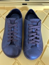 Camper Peu Dark Brown Leather Trainers Shoes UK 7 EU41 VGC Men Women