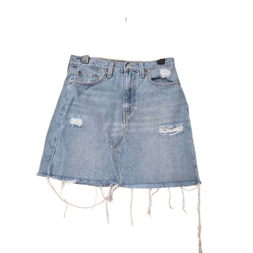 Levi raw hem line mini - raw,