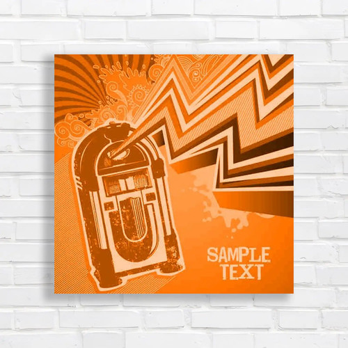 Retro jukebox music box - jukebox,
