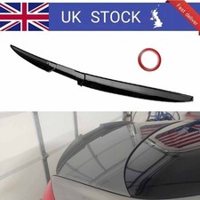 FOR SKODA SUPERB MK3 III 3V3 2020-23 Rear Lip Boot Spoiler Tail Wing Gloss Black