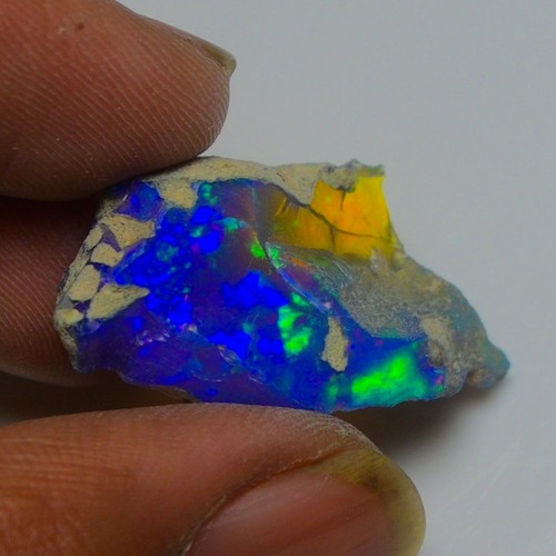 Smooth blue opal rough 10 - smooth,