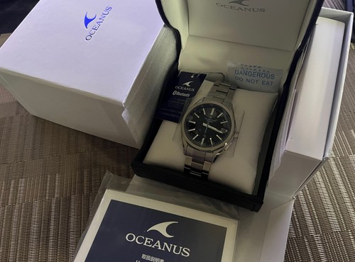 Casio oceanus ocw t200s - oceanus, ocw-t200s-1ajf