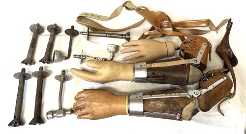 Antique ww2 prosthetic - ww2, arm