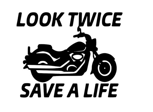 Look twice save - look, a