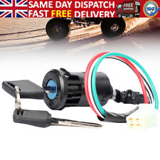 Motorcycle Ignition Barrel Switch 2 Key 4 Wire Fit ATV Quad Dirt Bike Universal