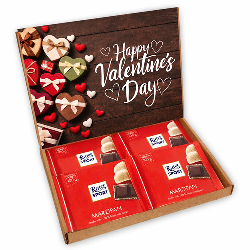 Valentines ritter sport - ritter,