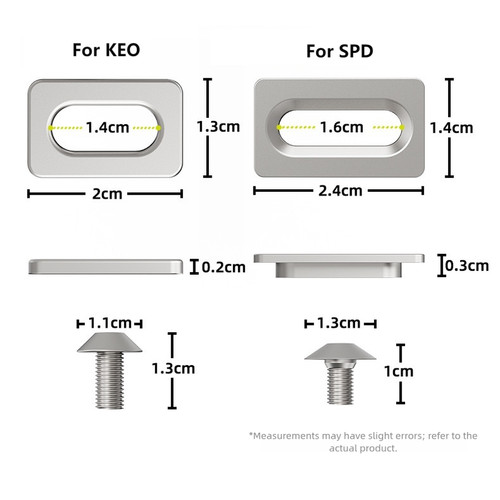 Replacement bike cleat - bike,