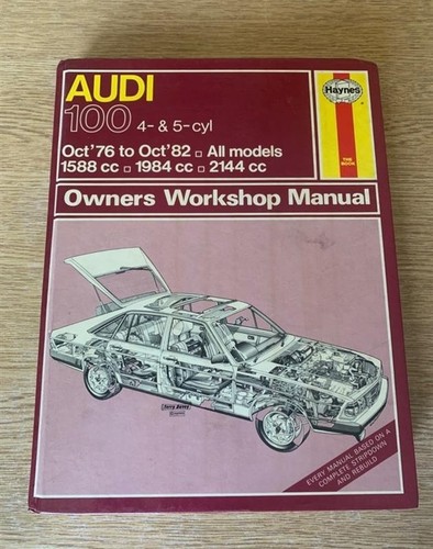 Audi 100 haynes workshop - c2,