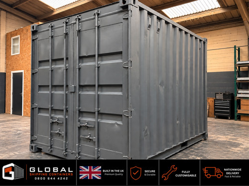 10ft storage container - storage, wind