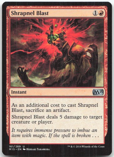Shrapnel blast mtg - shrapnel,