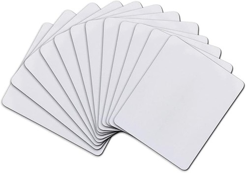 Minimalist white mouse pad - mouse,
