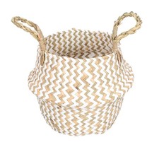 Wicker Seagrass Belly Basket