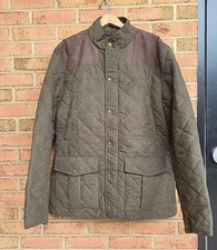 Laksen Hampton Quilted Lined Hunting Jacket Olive Men's XL Coat (*SNAP Read*)