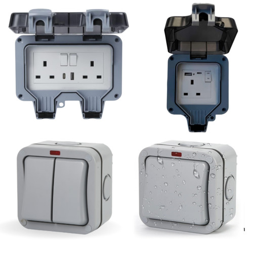 Outdoor double plug - outdoor,