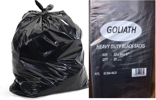 Goliath compactor black sacks - goliath,