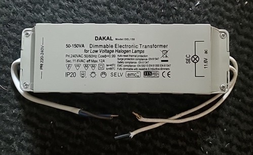 Dakal 230 12v 150va - dakal, halogen