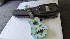 Mahalo Ukelele Soprano U1 KIT LBU With Case Maple & NUBONE Saddle