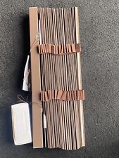 John Lewis 50mm Slat Venetian Dark Oak Blind ~ 160 x 60cms