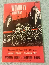 SPEEDWAY PROGRAMMES. ORIGINAL