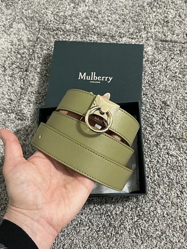 Mulberry belt khaki size - belt,