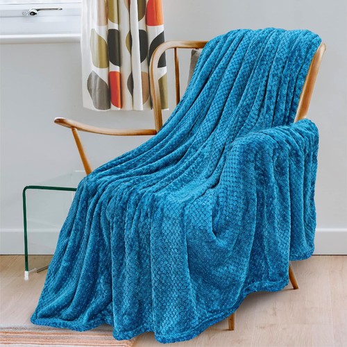 Luxury waffle popcorn blanket - luxury,