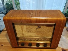 Retro Vintage Antique Pye Cambridge Tabletop Valve Radio. 1950s Working !!