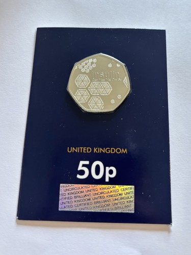 2021 insulin 50p coin - uk,
