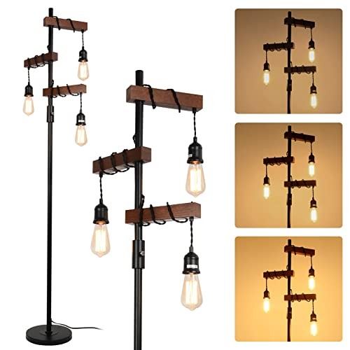 Industrial floor lamp - lamp, light