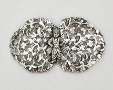 VICTORIAN SILVER PLATED AZTEC