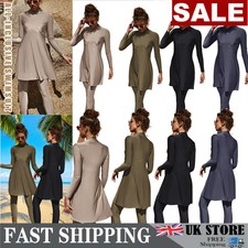 Modest Burkini Muslim Women Full Cover Islamic Swimsuit Swimwear Bathing Suit?