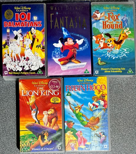 Disney vhs video - video, robin