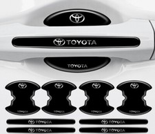 8pcs Black Car Door Handle