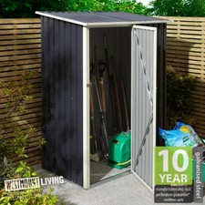 NEW 5x3 ft Metal Pent Garden