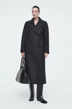 COS Longline Wool Pea Coat XS
