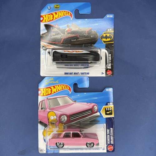Hot wheels simpsons car bat - car,