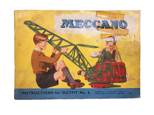 Vintage meccano instructions - vintage,