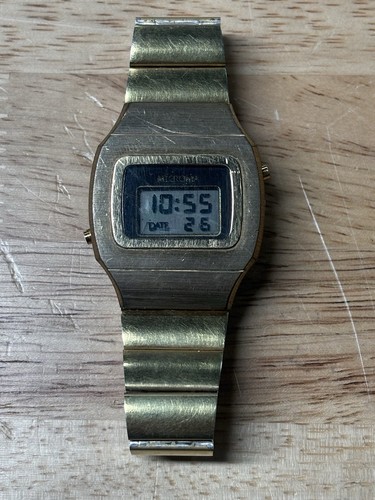 Vintage microma digital lcd - vintage,