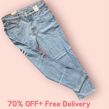 Levis 501 Mens Straight Fit Jeans Denim Original Fit bottoms New with Tags