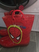 Spiderman Light Up  Wellingtons